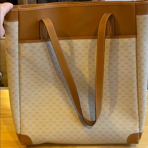 Authentic vintage Gucci Monogram Shopper Tote